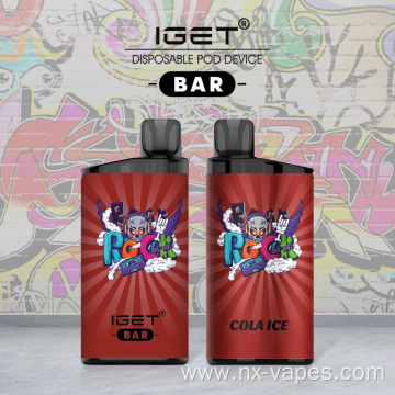 Iget bar disposable vape newest type 3500puffs